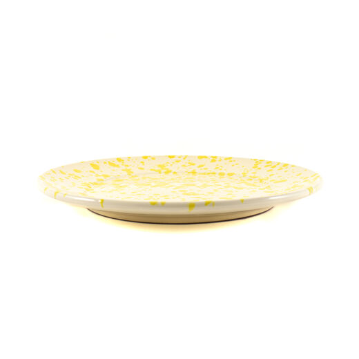 Lemon schizzato dinner plate